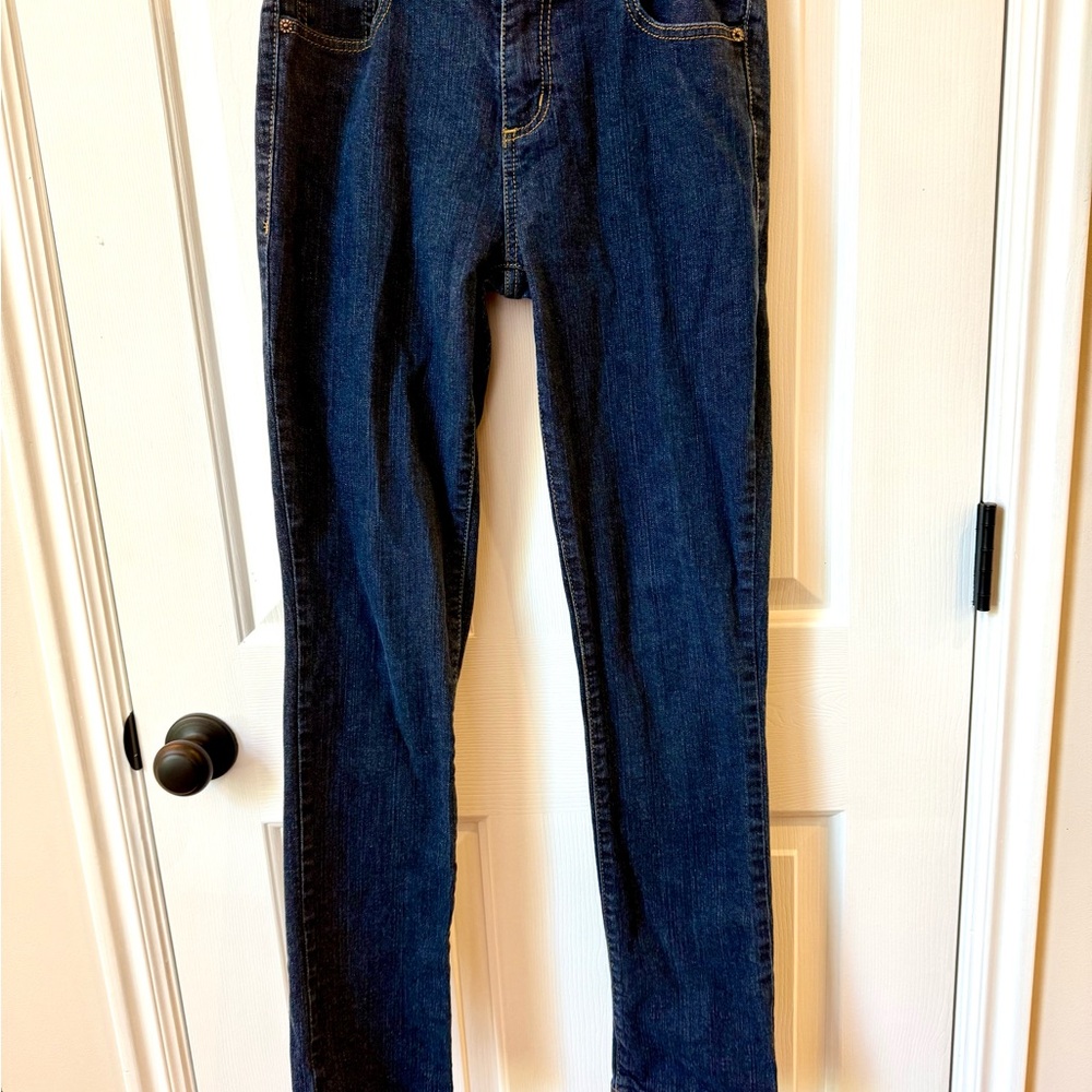 Dkny Blue Straight Leg Jeans Timeless Design